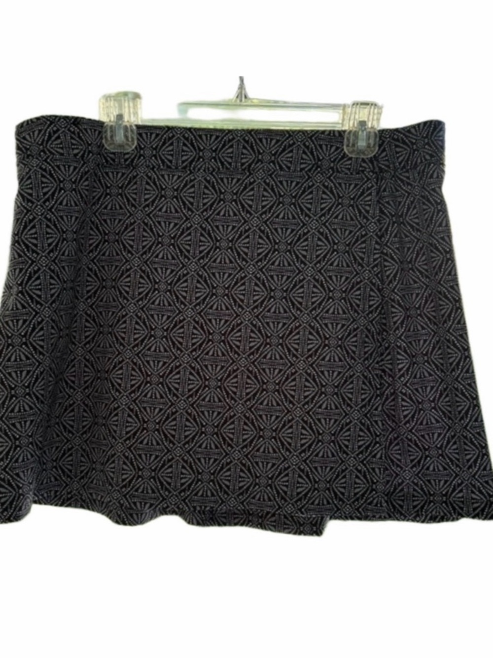 RipSkirt Hawaii Black Pearl Batik Print Size XL Wrap Velcro Mini Skirt NEW